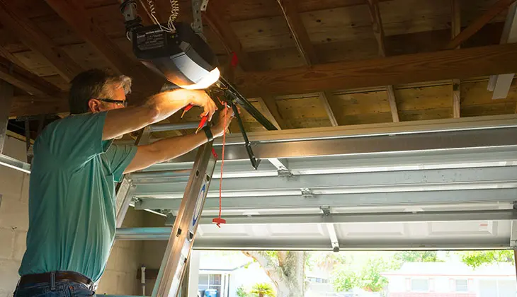 Garage Door Services Houston TX Broken Spring Replacement Houston TX residential-garage-door-repairs
